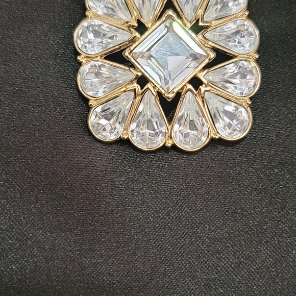 Vtg Rhinestone Brooch Pin - Picture 2 of 4